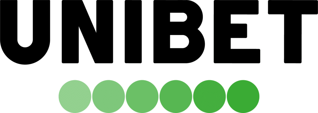 Unibet black and green logo
