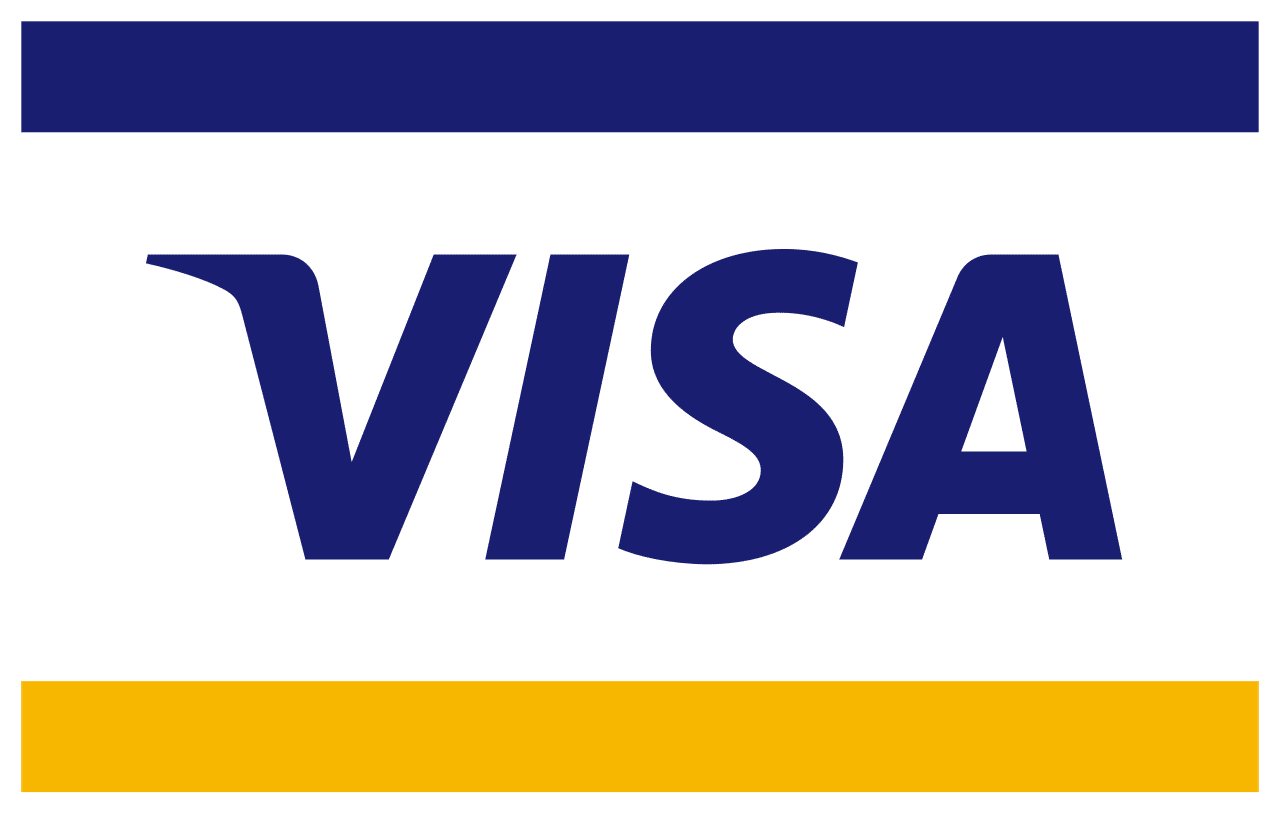 VISA Blue and Yellow Logo