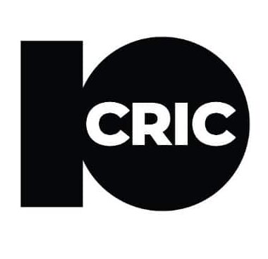 10 Cric white and black logo