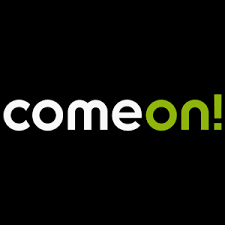 Logo ComeOn Bet dengan latar belakang hitam
