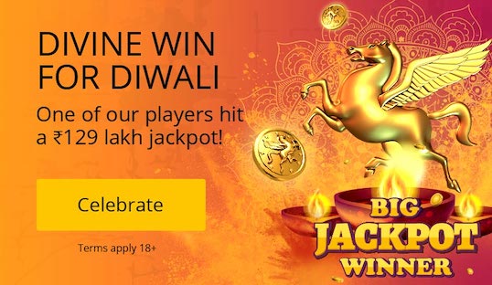 Jackpot at Divine Fortune at 10CRIC